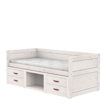 Carica l&#39;immagine nel visualizzatore di Gallery, LIFETIME Kidsrooms Bed Cabin bed with drawers and storage
