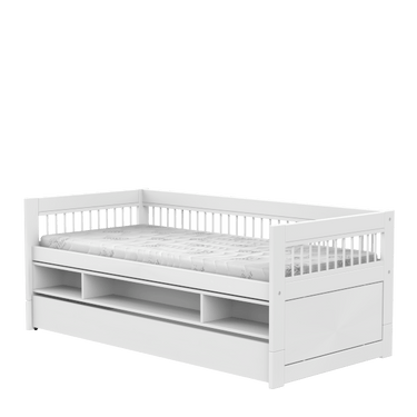 LIFETIME Kidsrooms Bed Cabin bed with storage and bed drawer - Breeze