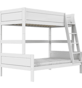 LIFETIME Kidsrooms Bed Family bunk bed with ladder 90/120 x 200 cm