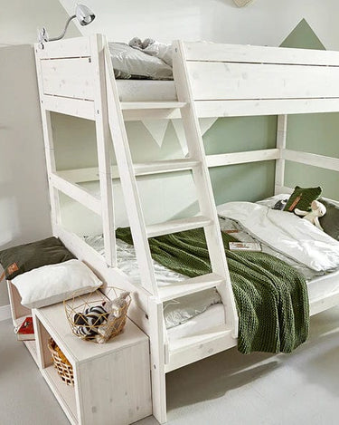 LIFETIME Kidsrooms Bed Family bunk bed with ladder 90/140x200 cm