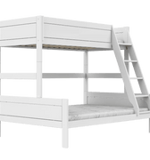 LIFETIME Kidsrooms Bed Family bunk bed with ladder 90/140x200 cm