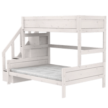 Carica l&#39;immagine nel visualizzatore di Gallery, LIFETIME Kidsrooms Bed Family bunk bed with stepladder 90/140x200 cm
