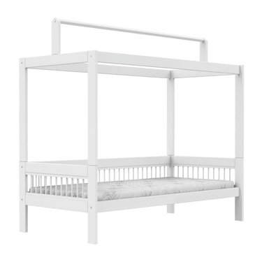 LIFETIME Kidsrooms Bed Four poster bed for fabric roof - Breeze