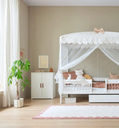 LIFETIME Kidsrooms Bed Four Poster Canopy Bed - Breeze