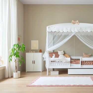 LIFETIME Kidsrooms Bed Four Poster Canopy Bed - Breeze