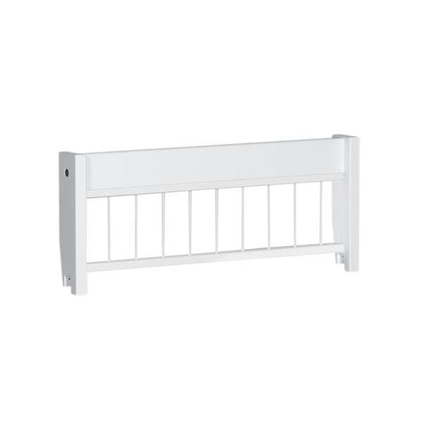 LIFETIME Kidsrooms Bed Front White Small bed rail with bars