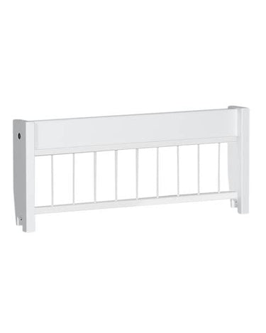 LIFETIME Kidsrooms Bed Front White Small bed rail with bars