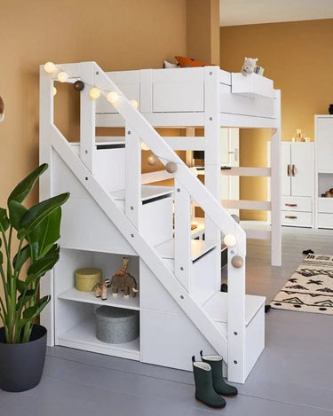 LIFETIME Kidsrooms Bed High bed with stepladder