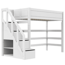 Load image into Gallery viewer, LIFETIME Kidsrooms Bed High bed with stepladder
