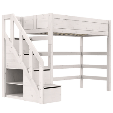 LIFETIME Kidsrooms Bed High bed with stepladder