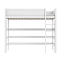 LIFETIME Kidsrooms Bed High bed with straight ladder