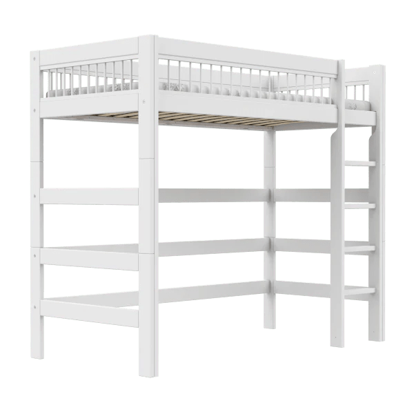 LIFETIME Kidsrooms Bed High bed with straight ladder - Breeze