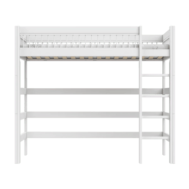 LIFETIME Kidsrooms Bed High bed with straight ladder - Breeze