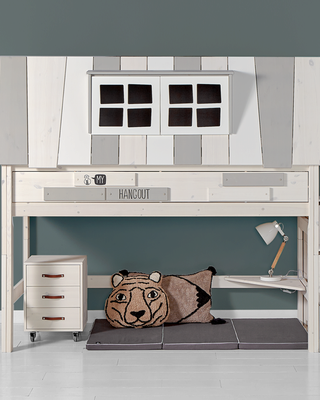 LIFETIME Kidsrooms Bed High Sleeper Bed 152 cm with House- My Hangout