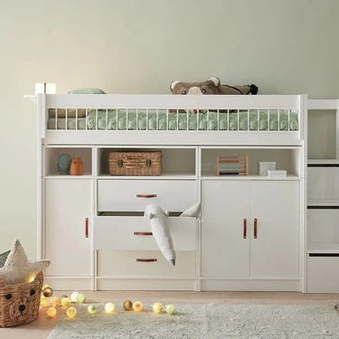 LIFETIME Kidsrooms Bed High Sleeper Bed incl. All-in-one Storage, 152 cm