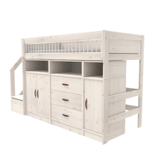 Indlæs billede til gallerivisning LIFETIME Kidsrooms Bed High Sleeper Bed incl. All-in-one Storage, 152 cm
