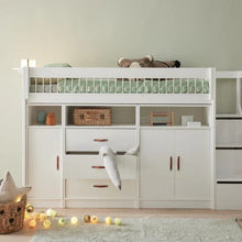 Lade das Bild in den Galerie-Viewer, LIFETIME Kidsrooms Bed High Sleeper Bed incl. All-in-one Storage, 152 cm - Breeze
