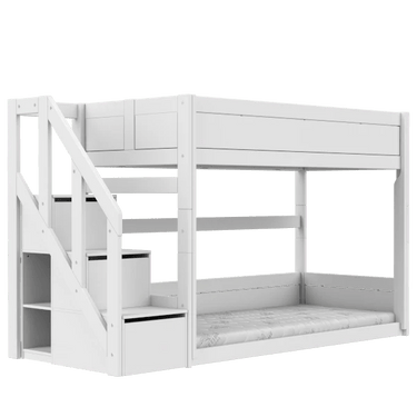 LIFETIME Kidsrooms Bed Low bunk bed with stepladder