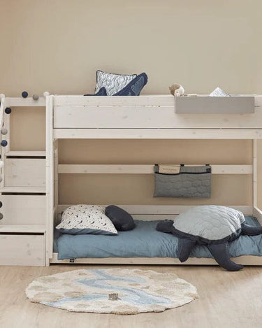 LIFETIME Kidsrooms Bed Low bunk bed with stepladder