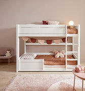 LIFETIME Kidsrooms Bed Low bunkbed with straight ladder