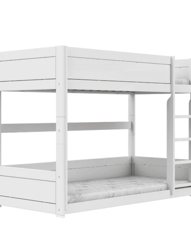 LIFETIME Kidsrooms Bed Low bunkbed with straight ladder