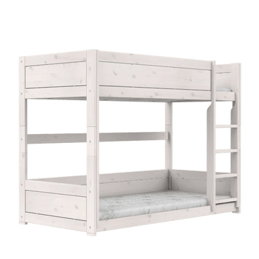 LIFETIME Kidsrooms Bed Low bunkbed with straight ladder