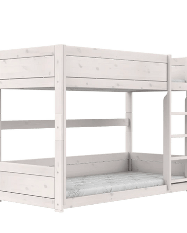 LIFETIME Kidsrooms Bed Low bunkbed with straight ladder