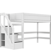 LIFETIME Kidsrooms Bed Low loft bed with stepladder