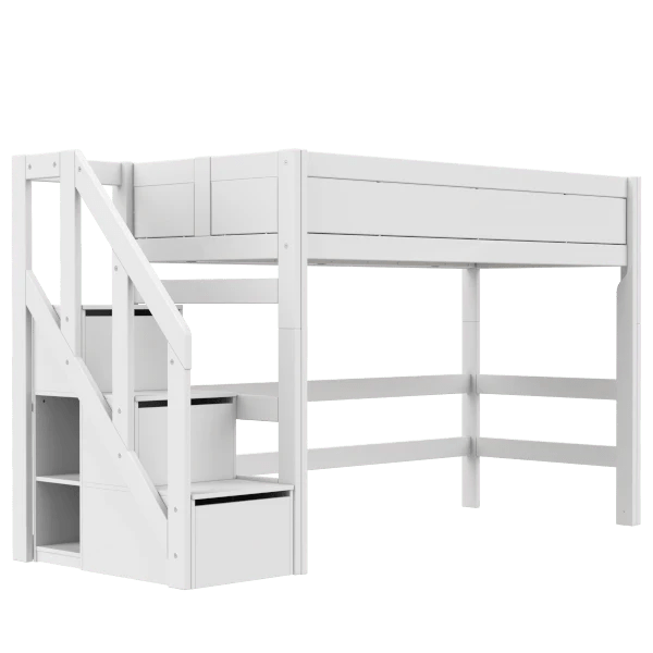 LIFETIME Kidsrooms Bed Low loft bed with stepladder