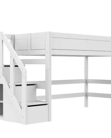 LIFETIME Kidsrooms Bed Low loft bed with stepladder