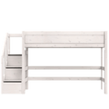 LIFETIME Kidsrooms Bed Low loft bed with stepladder