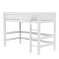 LIFETIME Kidsrooms Bed Low loft bed with straight ladder