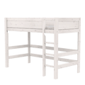 LIFETIME Kidsrooms Bed Low loft bed with straight ladder