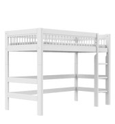 LIFETIME Kidsrooms Bed Low loft bed with straight ladder - Breeze