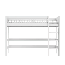 Afbeelding in Gallery-weergave laden, LIFETIME Kidsrooms Bed Low loft bed with straight ladder - Breeze
