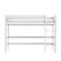 LIFETIME Kidsrooms Bed Low loft bed with straight ladder - Breeze