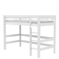 LIFETIME Kidsrooms Bed Low loft bed with straight ladder - Breeze