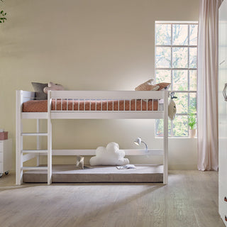 LIFETIME Kidsrooms Bed Mid Sleeper Bed 128 cm with Ladder - Breeze