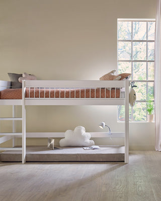 LIFETIME Kidsrooms Bed Mid Sleeper Bed 128 cm with Ladder - Breeze