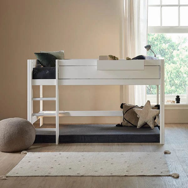 LIFETIME Kidsrooms Bed Mid Sleeper Bed with ladder, 128 cm