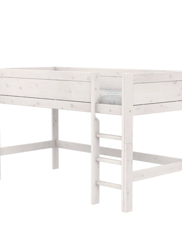 LIFETIME Kidsrooms Bed Mid Sleeper Bed with ladder, 128 cm