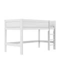 LIFETIME Kidsrooms Bed Semi high bed with straight ladder