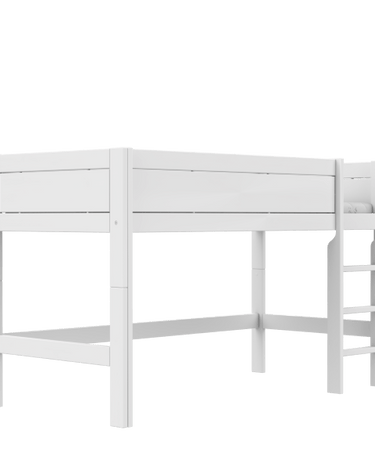 LIFETIME Kidsrooms Bed Semi high bed with straight ladder