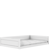 LIFETIME Kidsrooms Bed White / Premium (23) Montessori Bed 120x200 cm