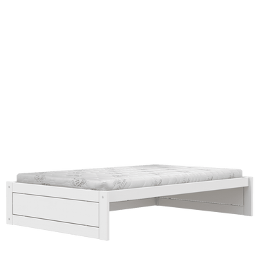 LIFETIME Kidsrooms Bed White / Premium (23) Montessori Bed with Top Construction 120x200 cm