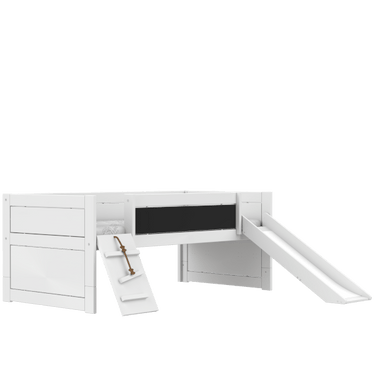 LIFETIME Kidsrooms Bed White / Standard (16) Cabin bed - Climb & Slide