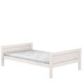 LIFETIME Kidsrooms Bed Whitewash / Deluxe (28) Single bed 120 x 200 cm