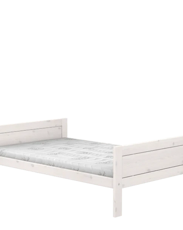 LIFETIME Kidsrooms Bed Whitewash / Deluxe (28) Single bed 120 x 200 cm