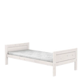 LIFETIME Kidsrooms Bed Whitewash / Deluxe (28) Single bed 90 x 200 cm