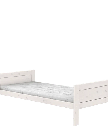 LIFETIME Kidsrooms Bed Whitewash / Deluxe (28) Single bed 90 x 200 cm